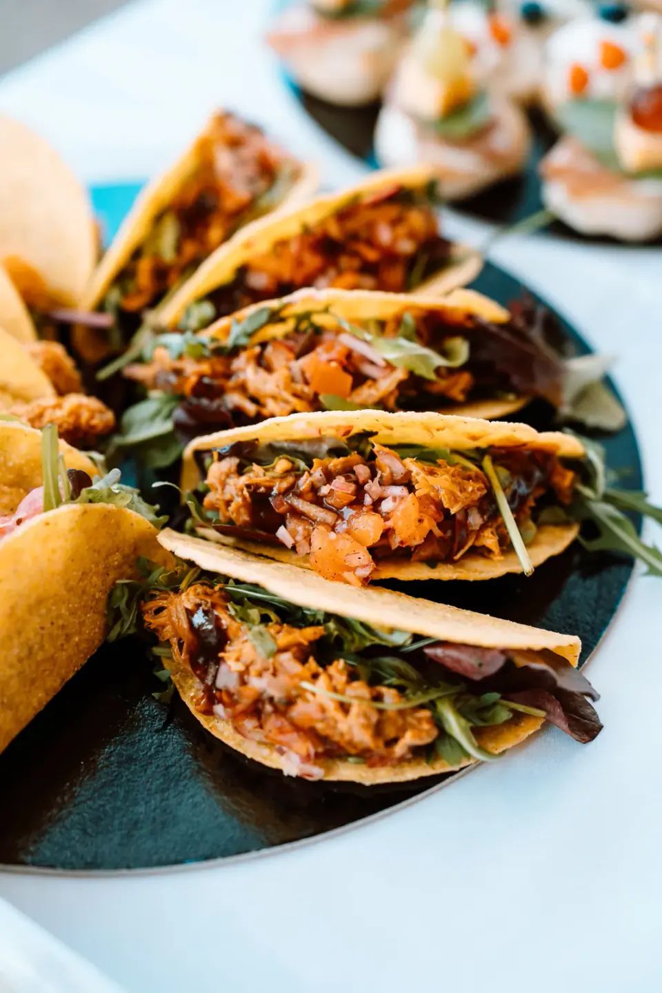 Taco zalogaji u ponudi El Rio cateringa