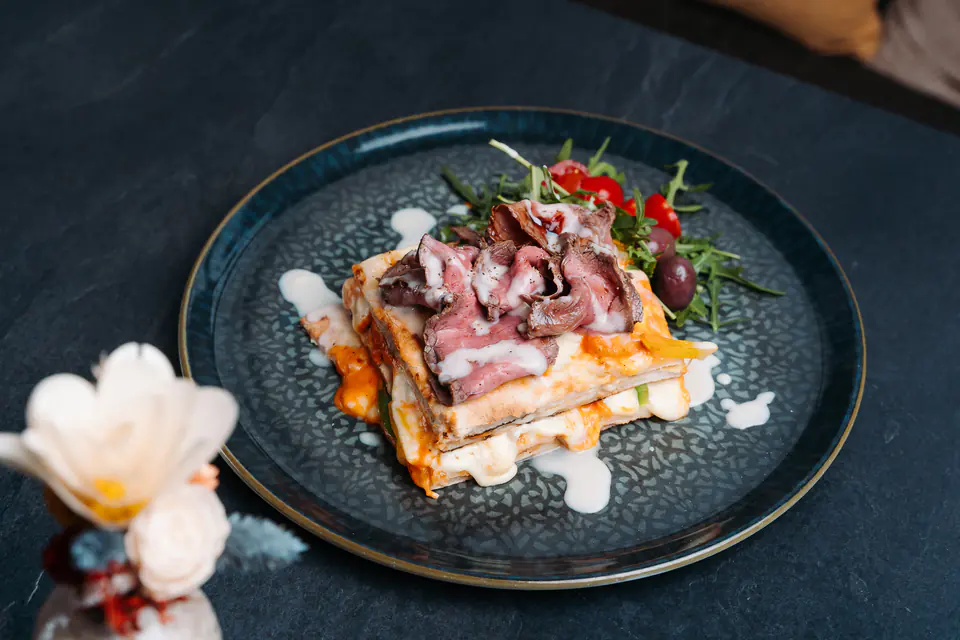 Narezani steak s povrćem u restoranu El Rio Rijeka
